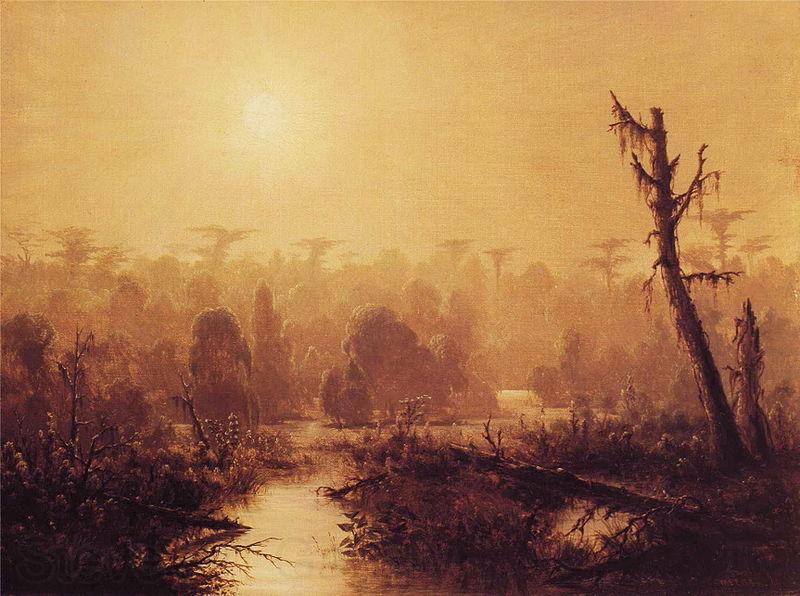 Joseph Rusling Meeker Louisiana Bayou France oil painting art